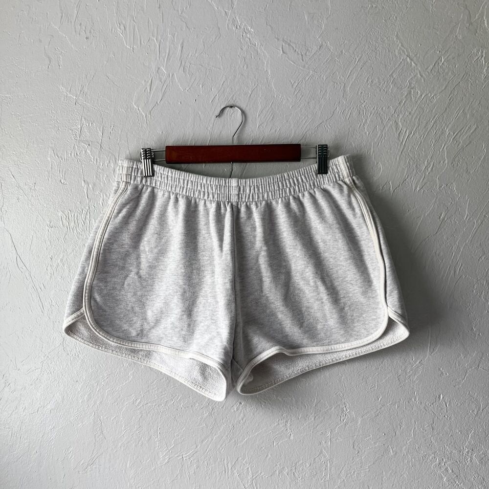 Aerie Gray Sporty Lounge Preppy Short Shorts